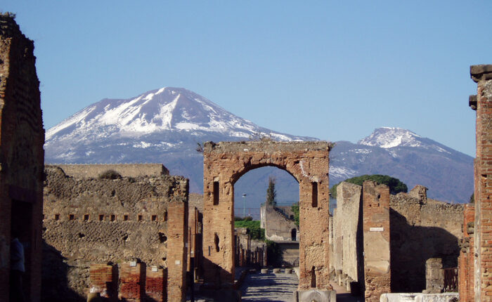 Walk through the haunting remnants of Pompeii