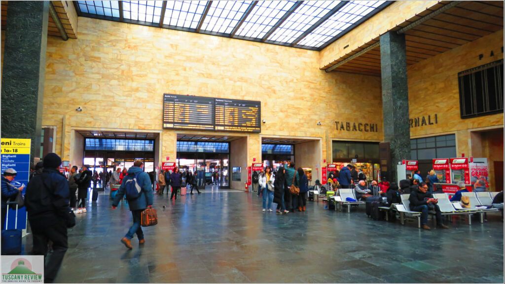 Santa Maria Novella station in central Florence
